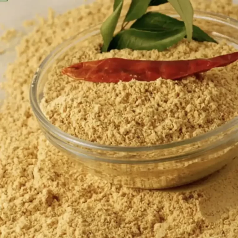 Traditional chutney podi prepared by catering services in Bangalore