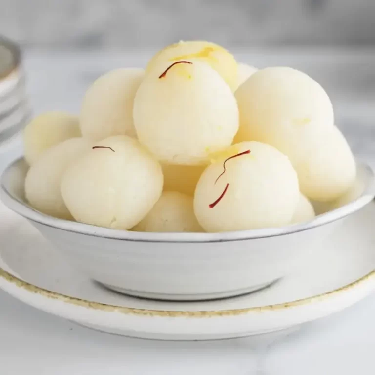 Rasgulla dessert served by catering services in Bangalore